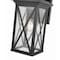 Z-Lite Brookside 1 Light Outdoor Wall Sconce, Black And Clear Seedy 583M-BK - alternate 4